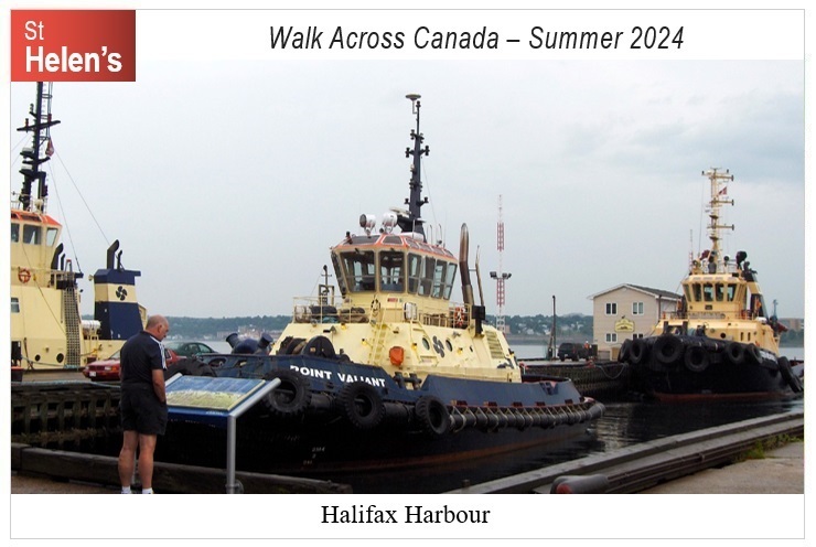 St Helen's Virtual Walk Across Canada - Canada - Halifax Harbour