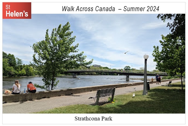 St Helen's Virtual Walk Across Canada - Ottawa - Strathcona Park