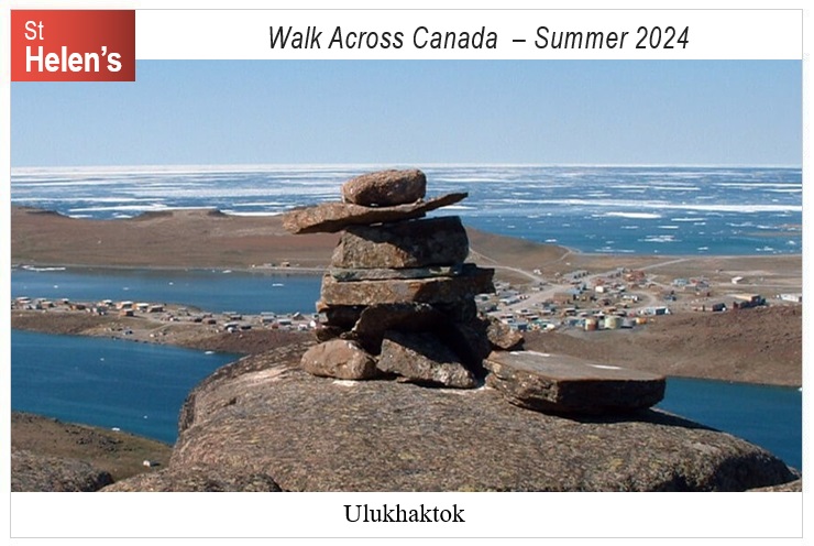 St Helen's Virtual Walk Across Canada - Canada - Ulukhaktok