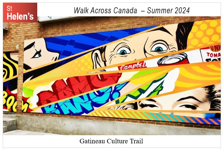 St Helen's Virtual Walk Across Canada - Ottawa - Gatineau Culture Trail